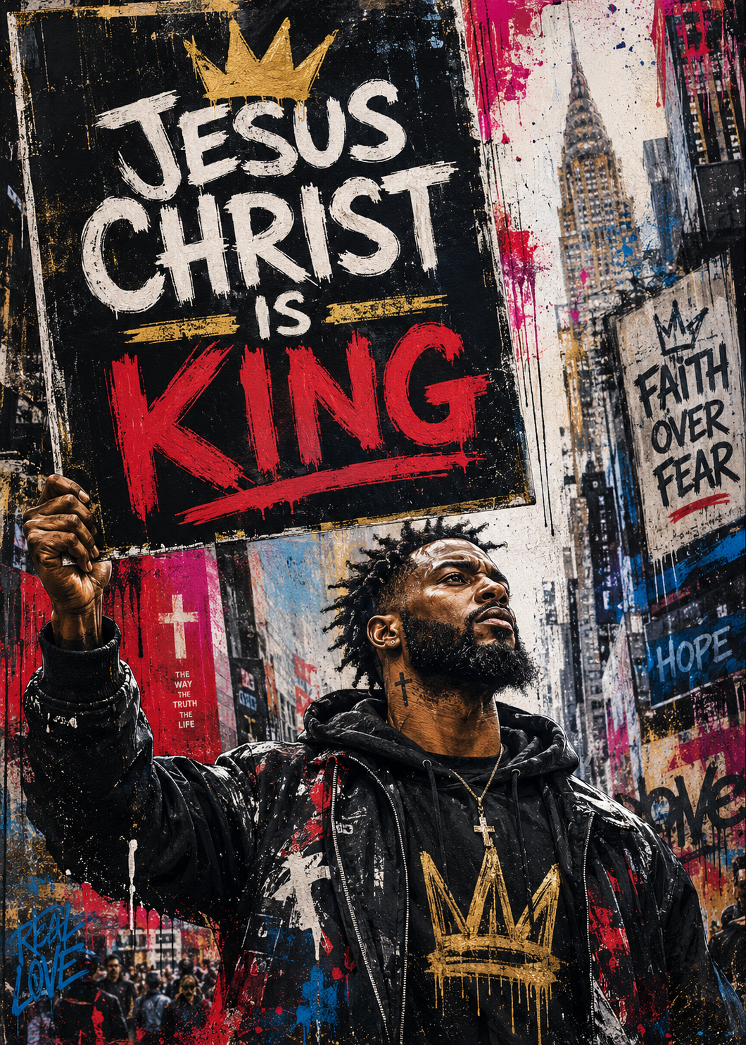 Christ is King- Custom 5x7