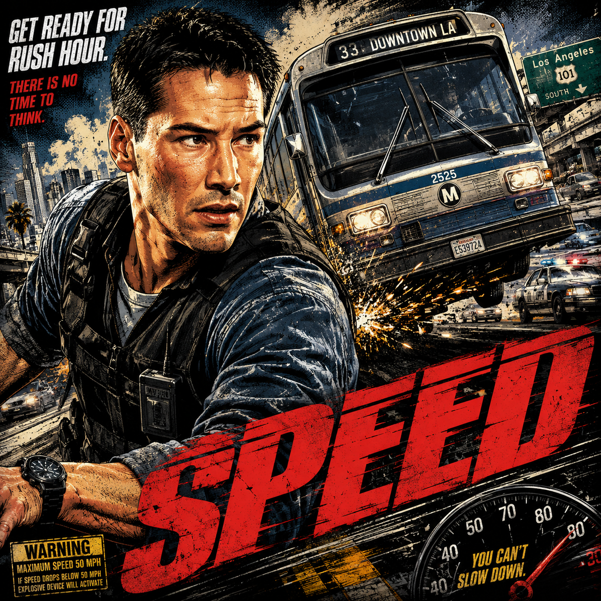 Speed- 4x4 Tile