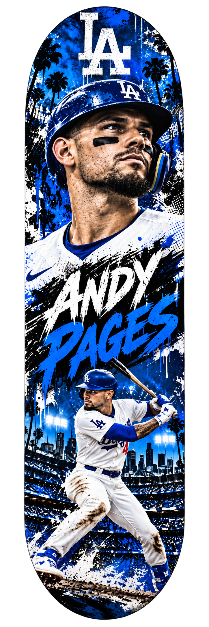 Andy Pages — Dodgers Skateboard Deck