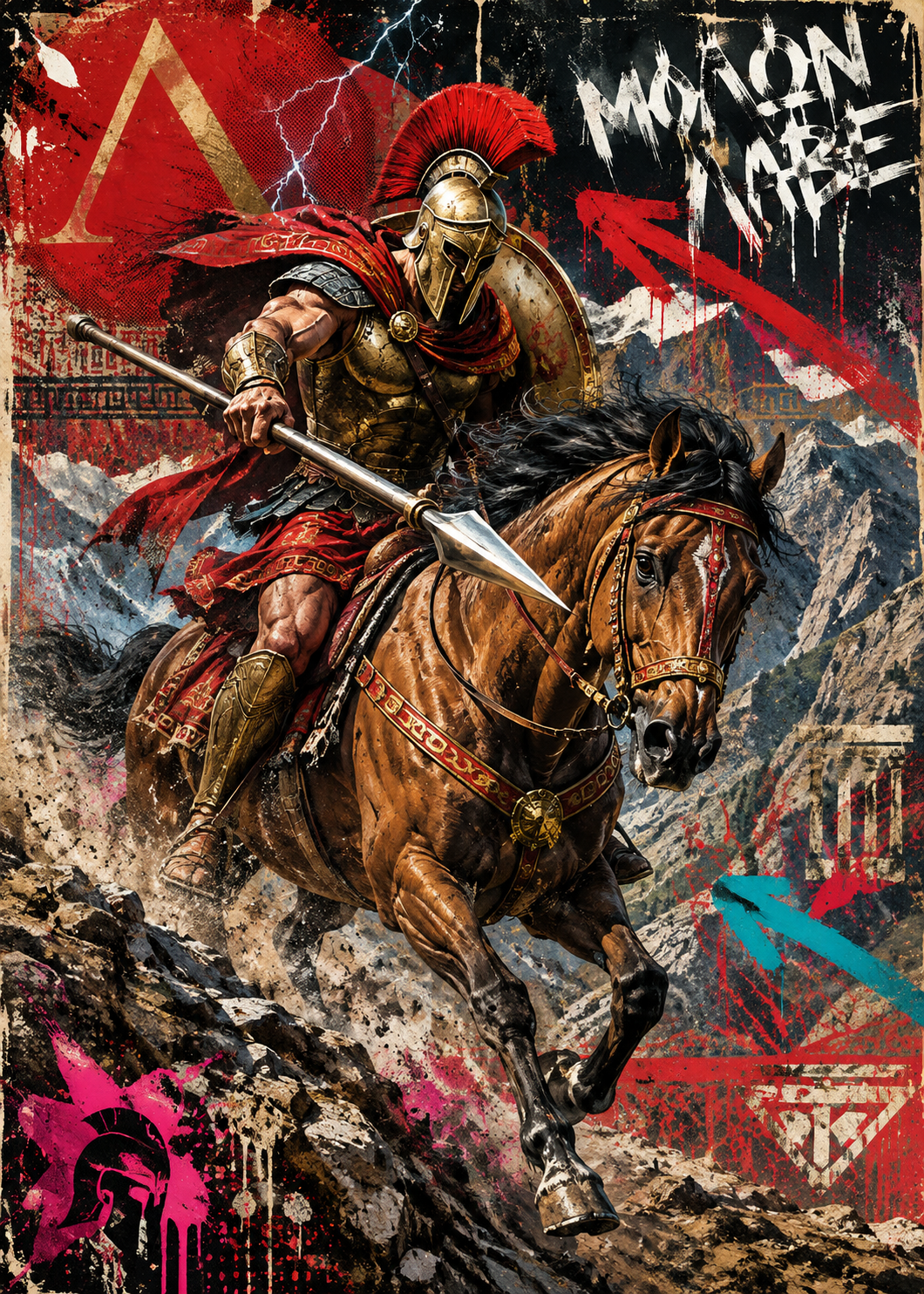 Sparta- Custom 5x7