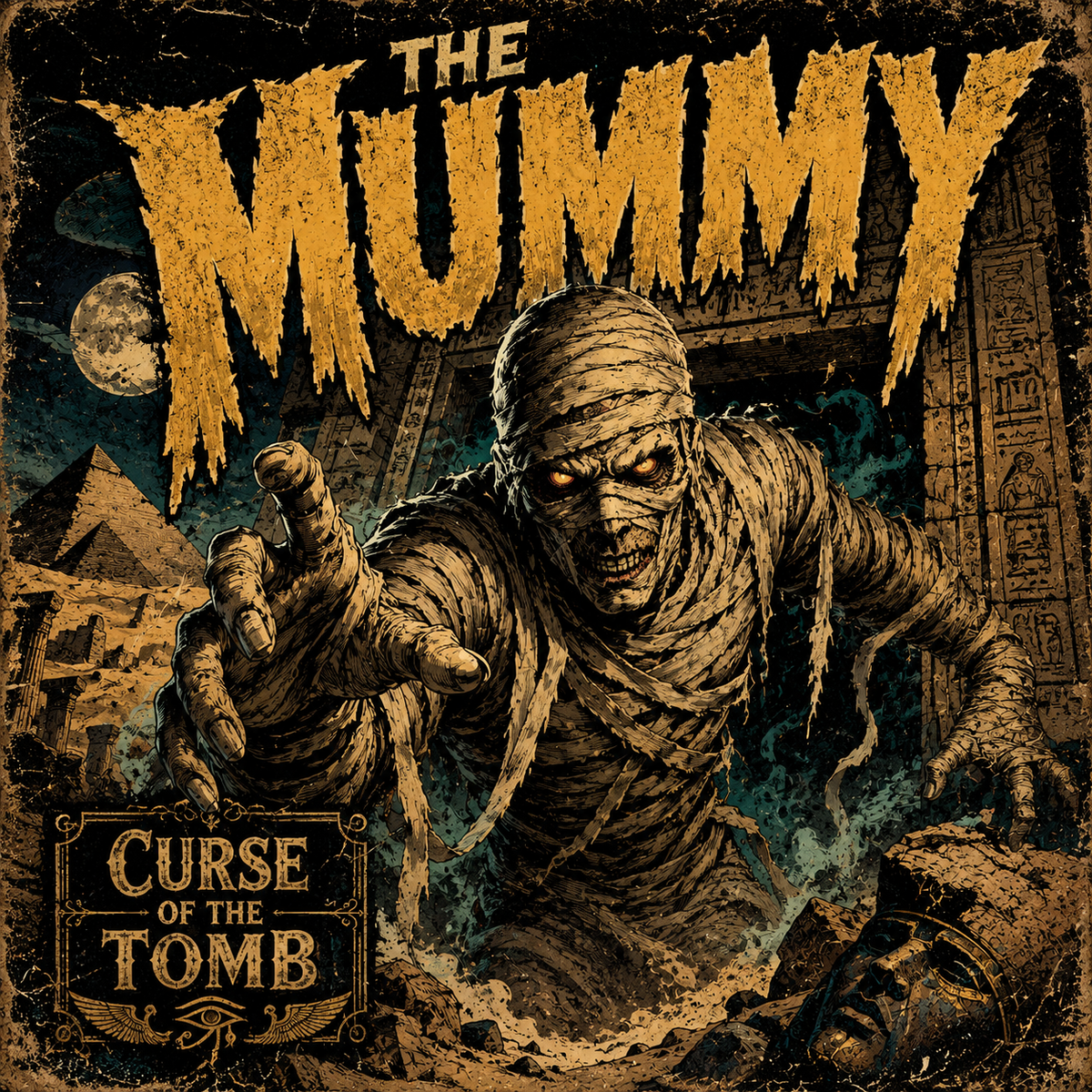 Mummy- 4x4 Tile