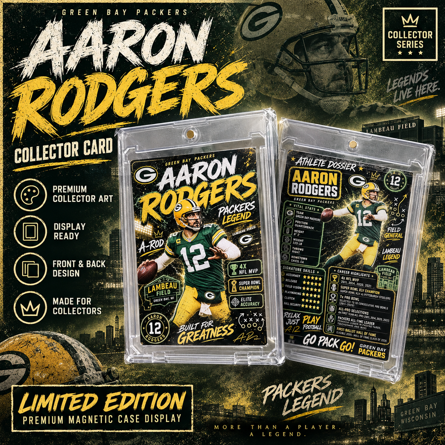 Aaron Rodgers- Trading Card