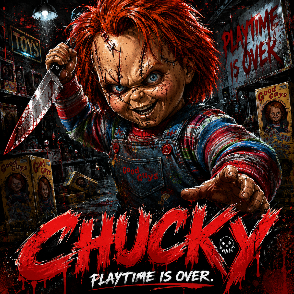 Chucky- 4x4 Tile