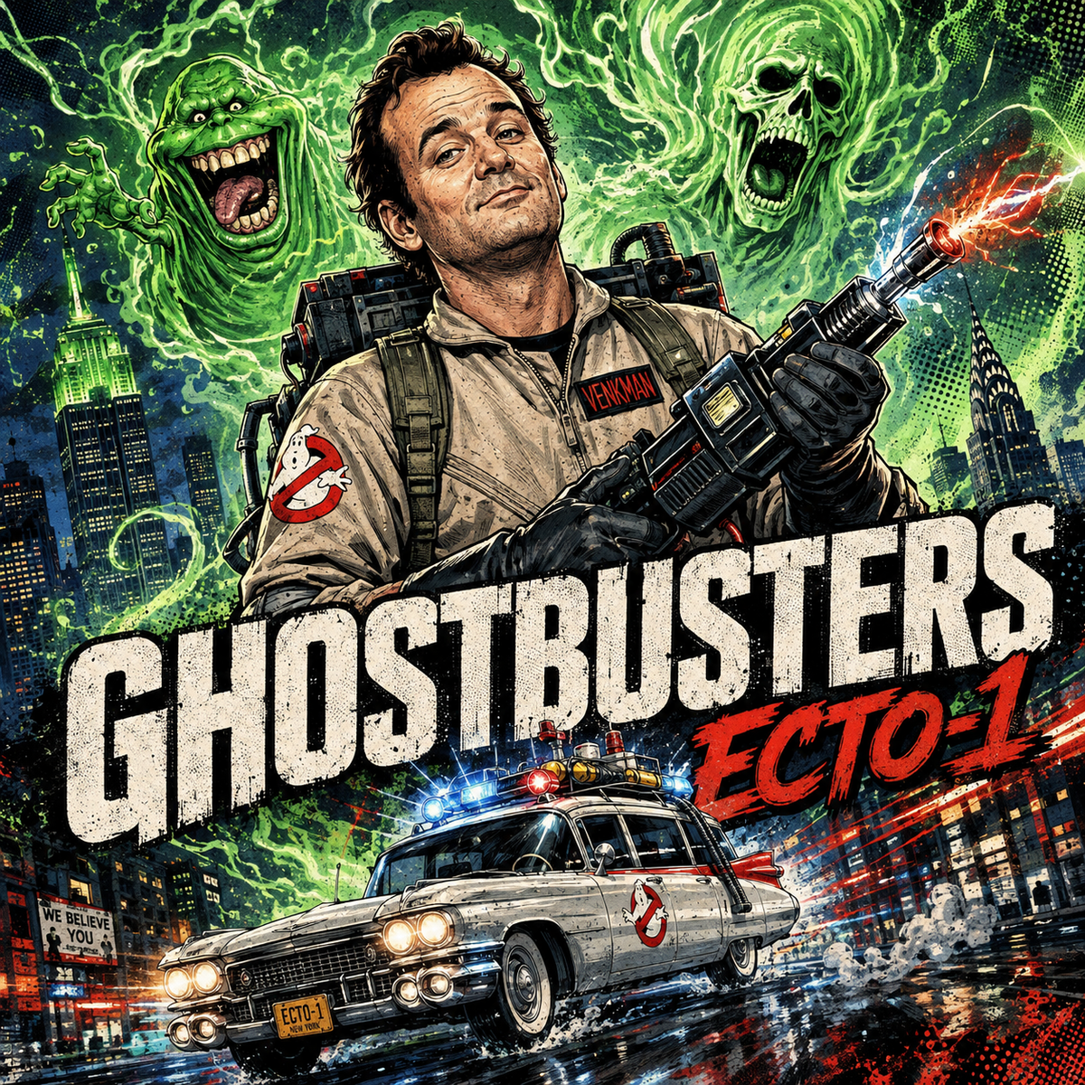 Ghostbusters- 4x4 Tile