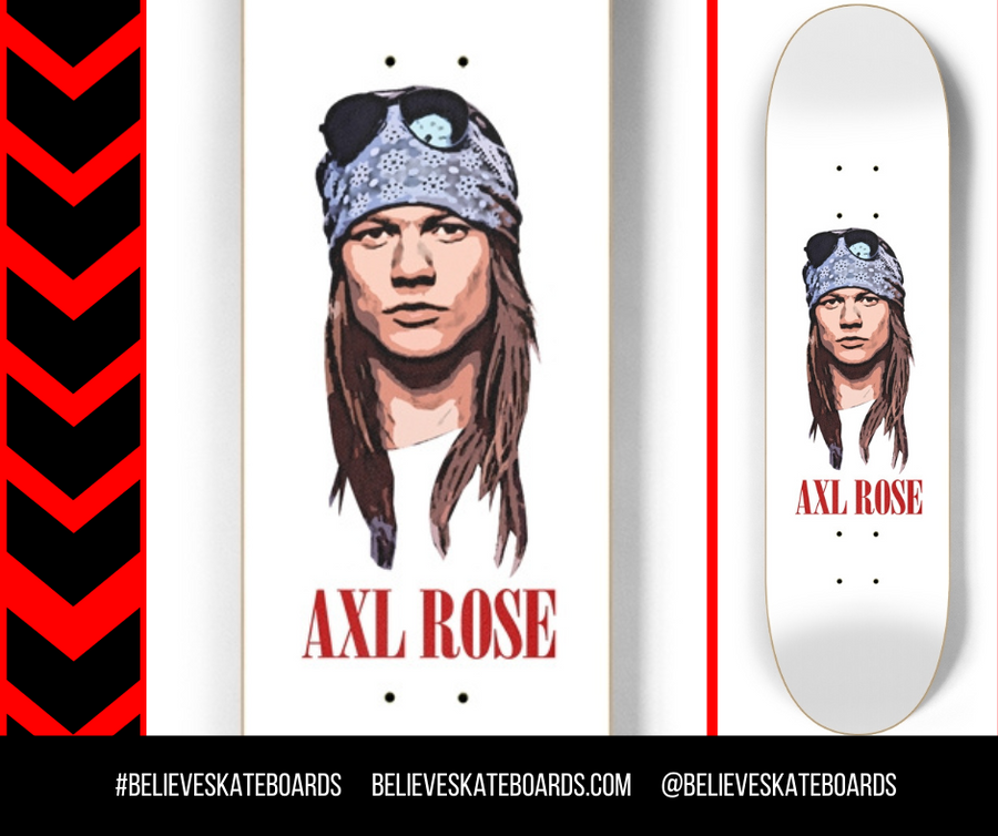 Guns N Rose- Customized Skateboard