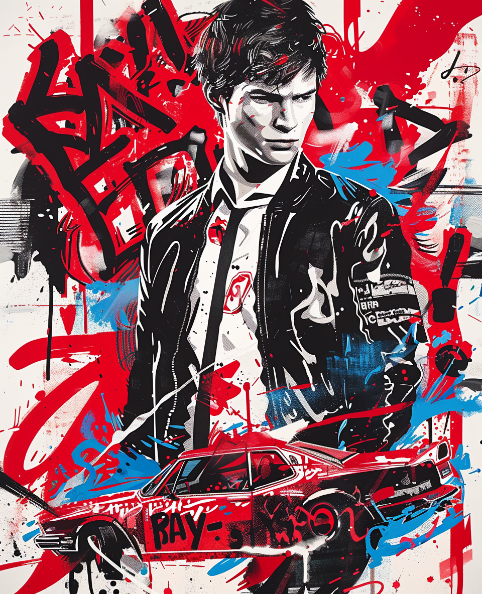 Getaway Driver- Custom Canvas Wall Art