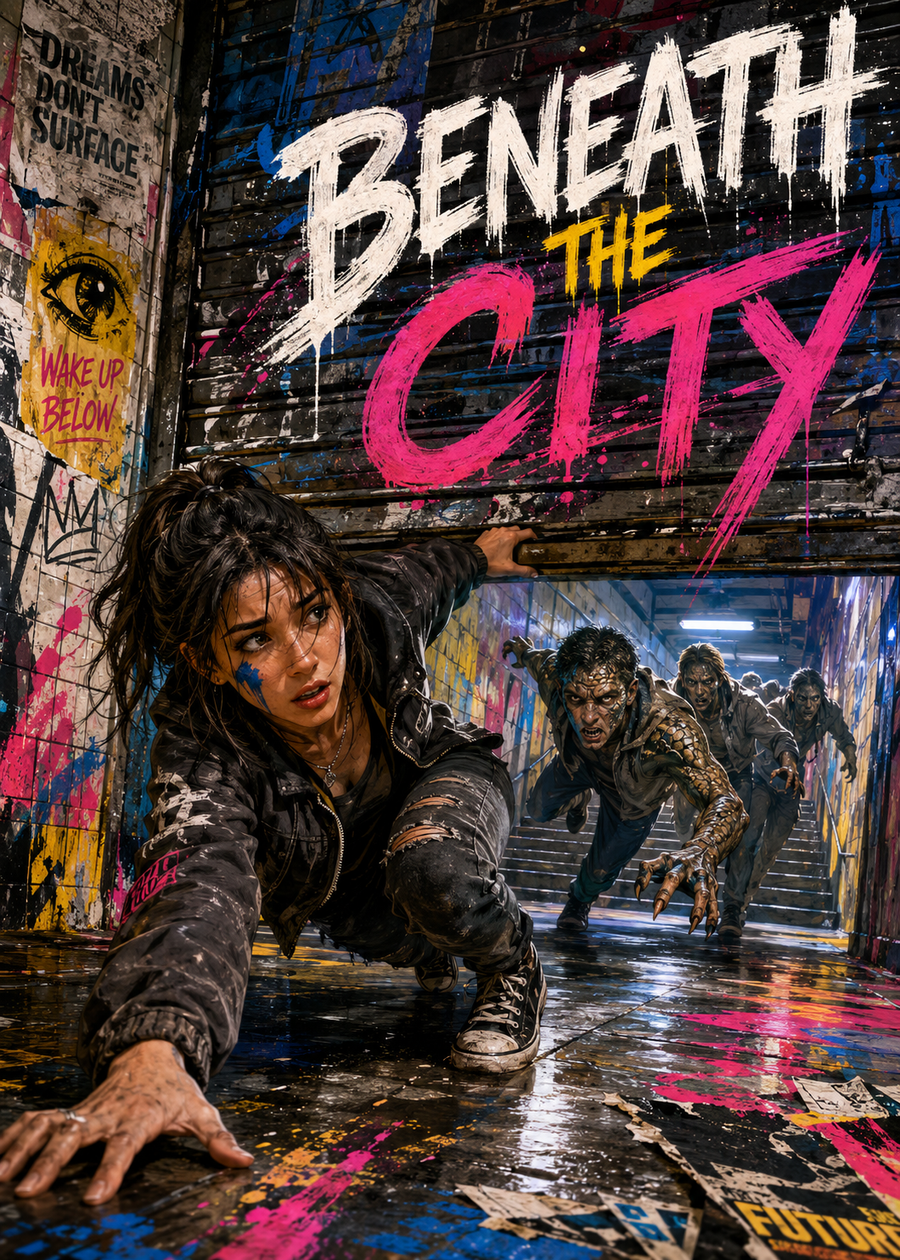 Beneath the City- Custom 5x7