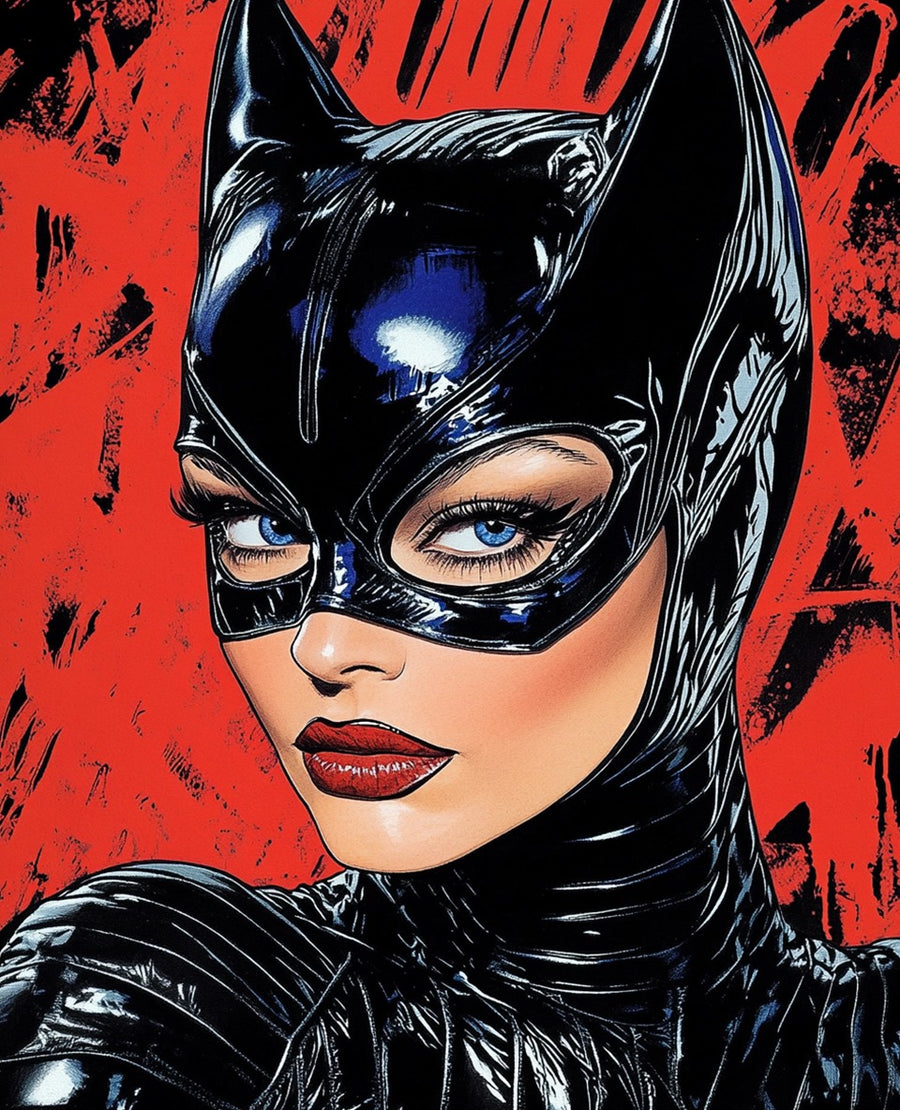 Catwoman — 5×7 Canvas Art