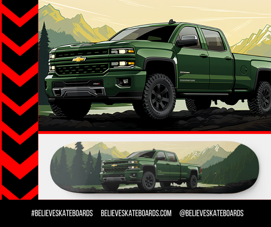 Chevy- Custom Skateboard