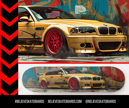 BMW- Custom Skateboard