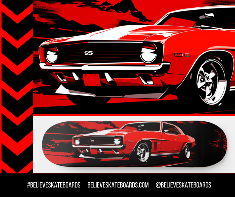 Chevy- Custom Skateboard