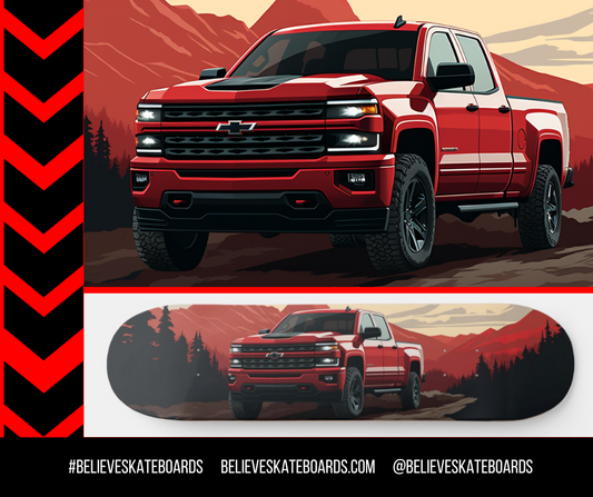 Chevy- Custom Skateboard