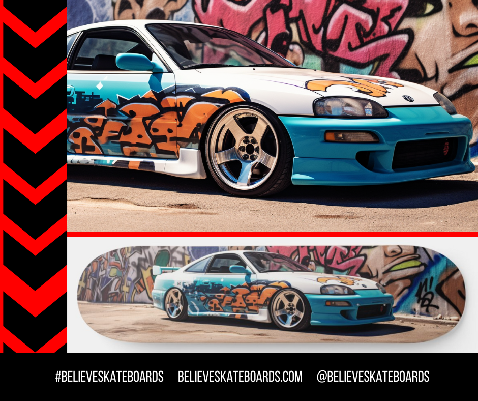 Toyota- Custom Skateboard