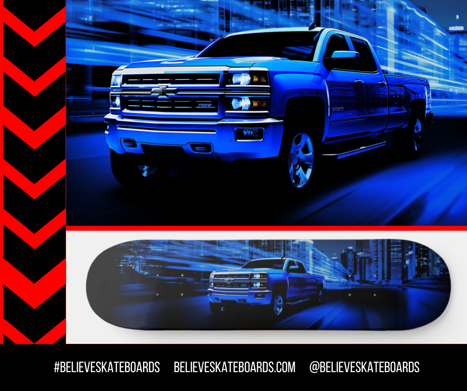 Chevy- Custom Skateboard