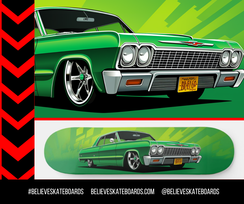 Chevy- Custom Skateboard