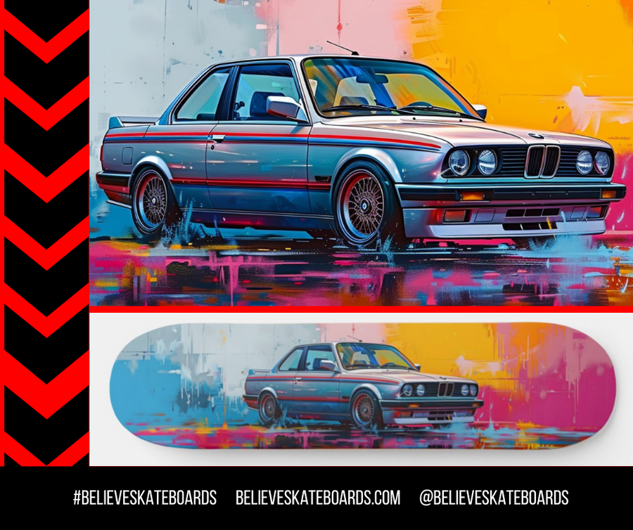 BMW- Custom Skateboard