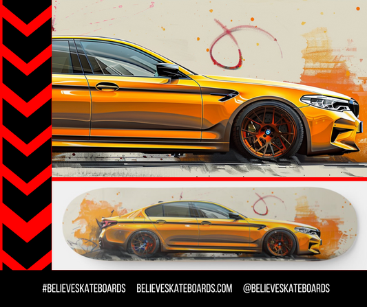 BMW- Custom Skateboard