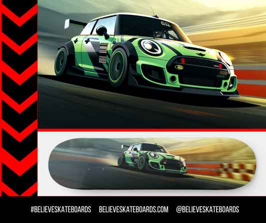 Mini Cooper- Custom Skateboard