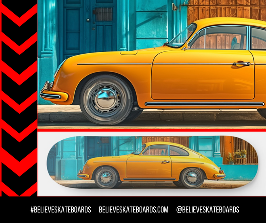 Porsche- Custom Skateboard