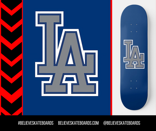 LA Dodgers- Custom Skateboard