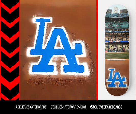 LA Dodgers- Custom Skateboard