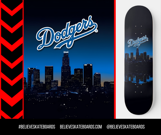 LA Dodgers- Custom Skateboard