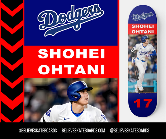 LA Dodgers- Custom Skateboard