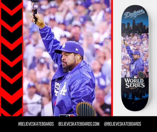 LA Dodgers- Custom Skateboard