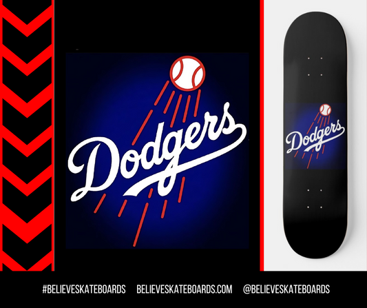 LA Dodgers- Custom Skateboard