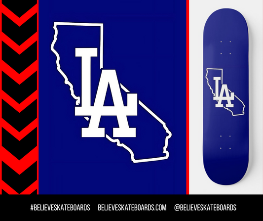 LA Dodgers- Custom Skateboard