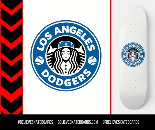 LA Dodgers- Custom Skateboard