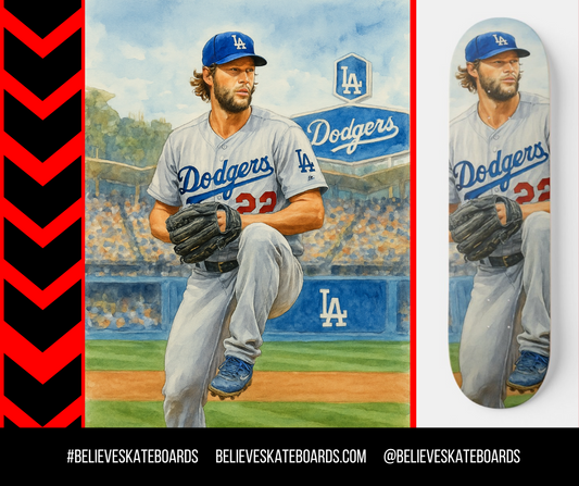 LA Dodgers- Custom Skateboard