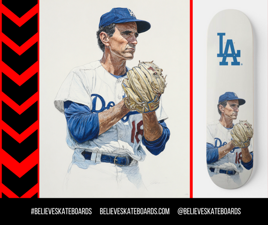 LA Dodgers- Custom Skateboard