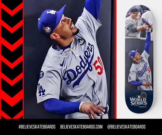 LA Dodgers- Custom Skateboard