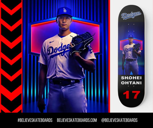 LA Dodgers- Custom Skateboard