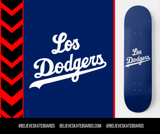 LA Dodgers- Custom Skateboard