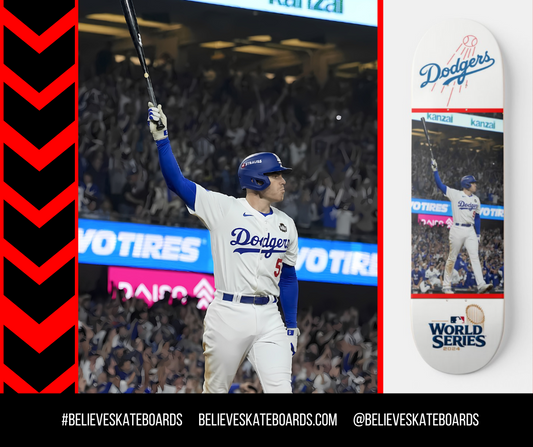 LA Dodgers- Custom Skateboard