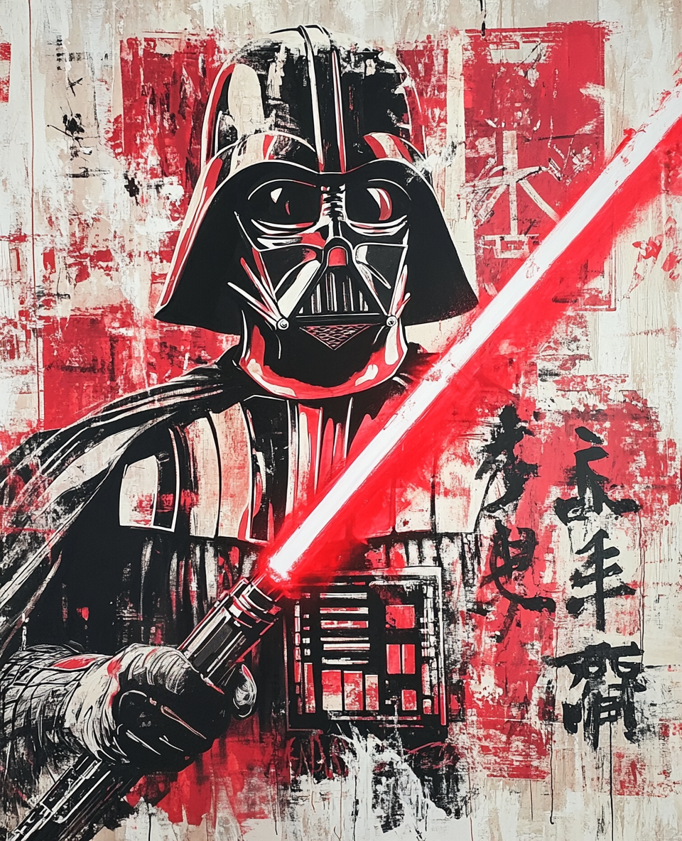 Sith Lord- Custom Canvas Wall Art