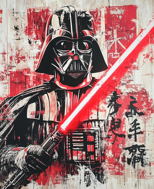 Sith Lord- Custom Canvas Wall Art