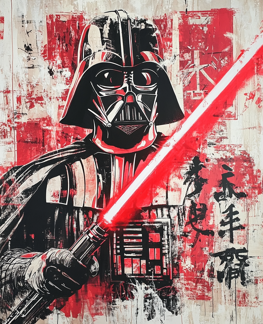 Sith Lord- Custom Canvas Wall Art