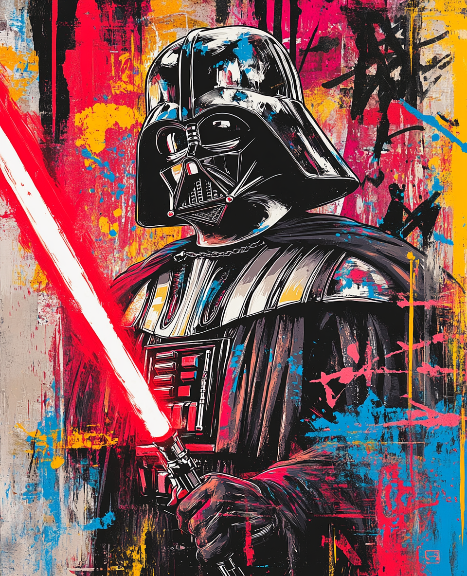 Sith Lord- Custom Canvas Wall Art