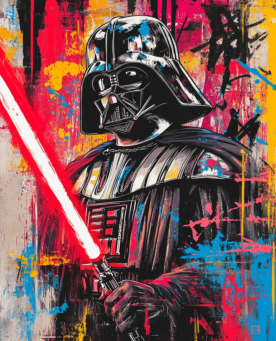 Sith Lord- Custom Canvas Wall Art — Design 2
