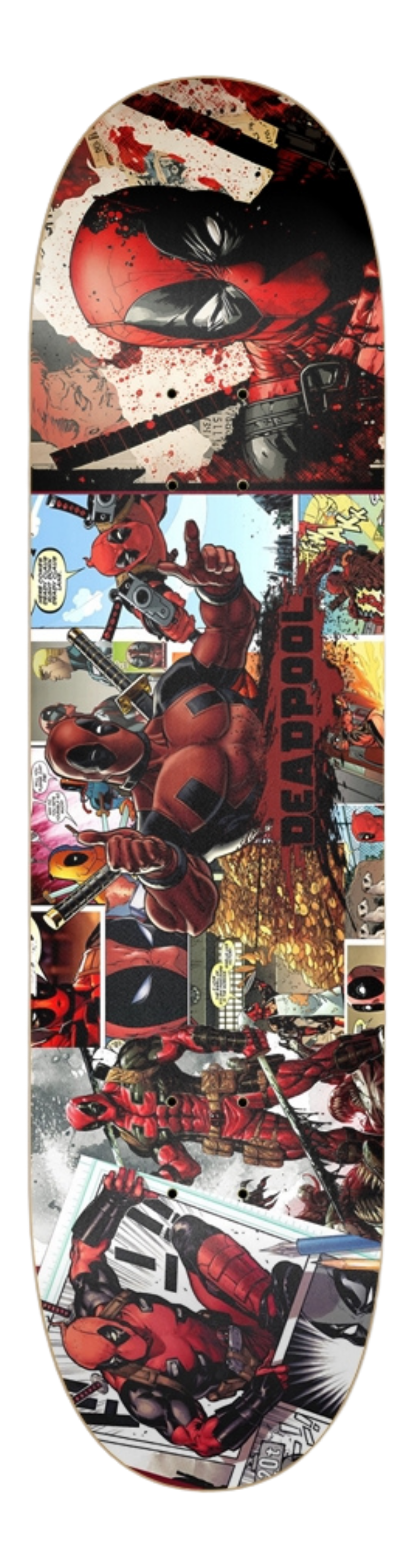 Deadpool- Customized Skateboard