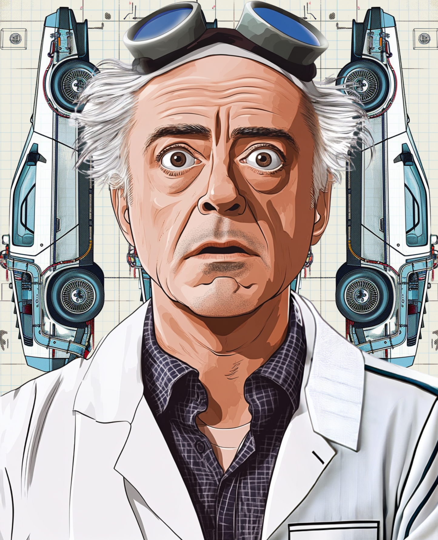 Mad Scientist- Custom Canvas Wall Art