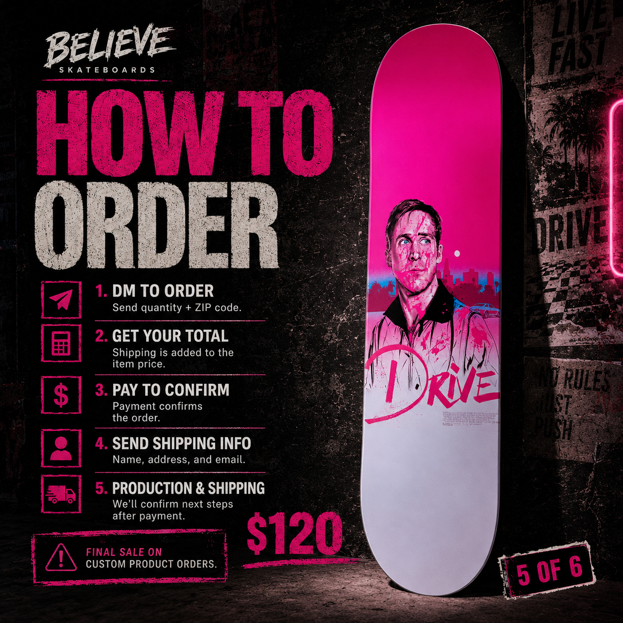 Driver - Customized Skateboard