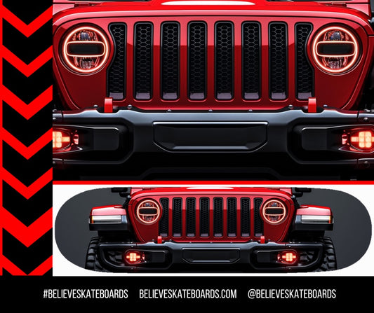 Jeep- Custom Skateboard