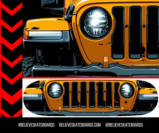 Jeep- Custom Skateboard