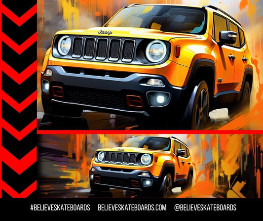 Jeep- Custom Skateboard