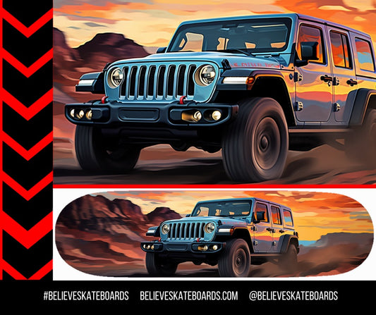Jeep- Custom Skateboard