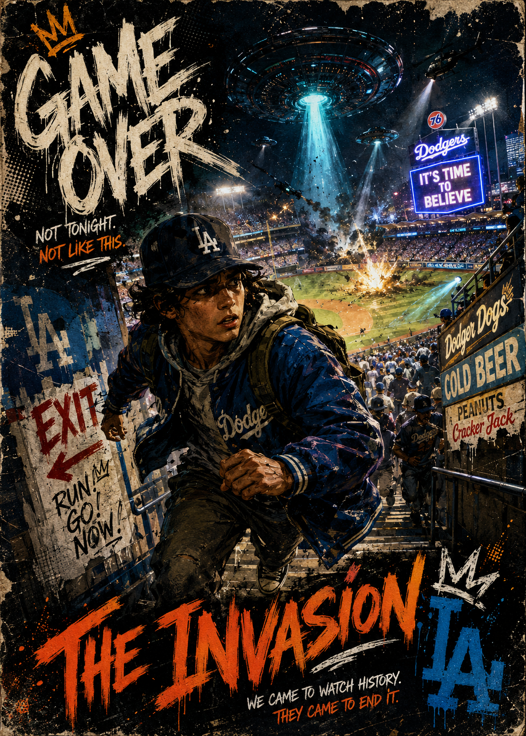 Game Over- Custom 5x7